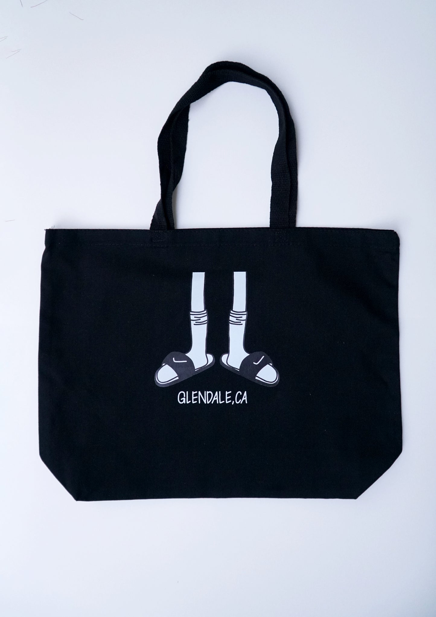 Socks + Sandals Tote Bag